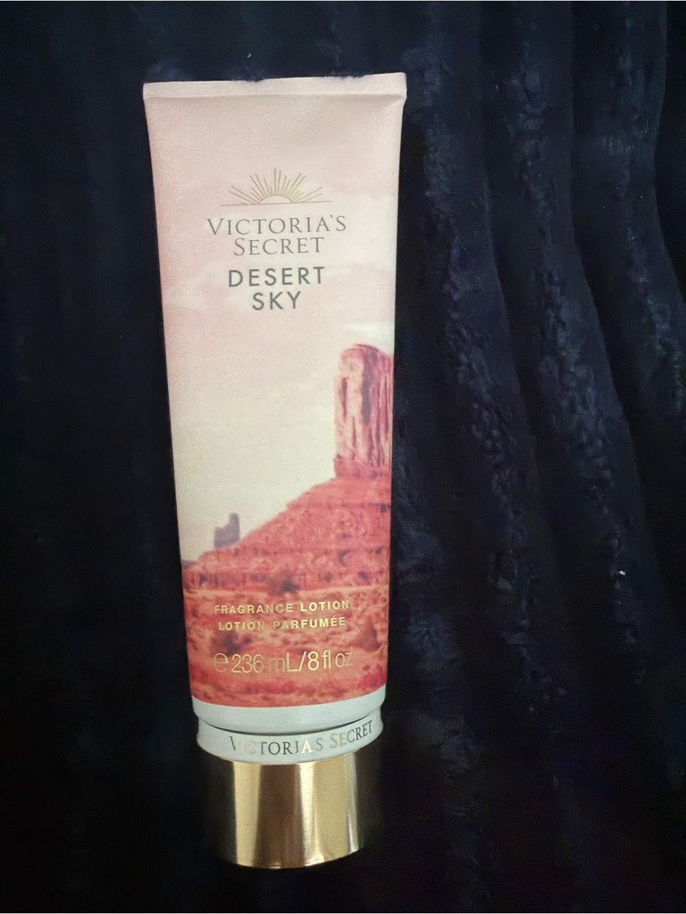 Victoria's Secret Desert Sky Fragrance Lotion - Pink and Gold